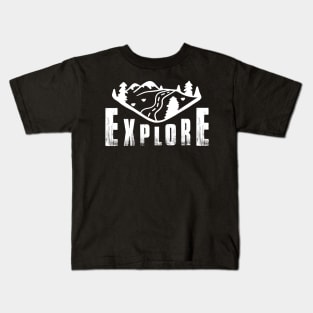 Adventure Exploration camping outdoor Kids T-Shirt